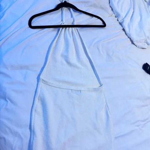 Edikted | Dresses | Edikteds Mini Dress White With An Open Back | Poshmark